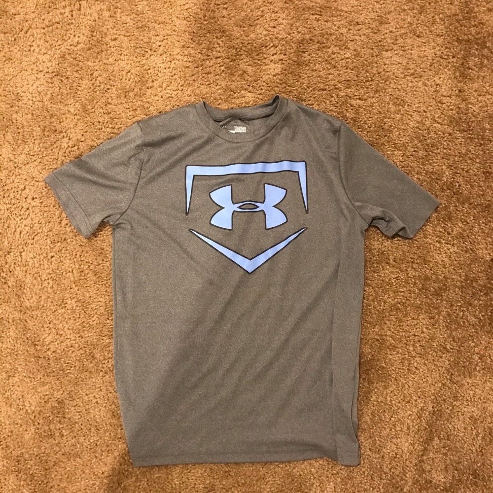 Baseball kids under armor shirt